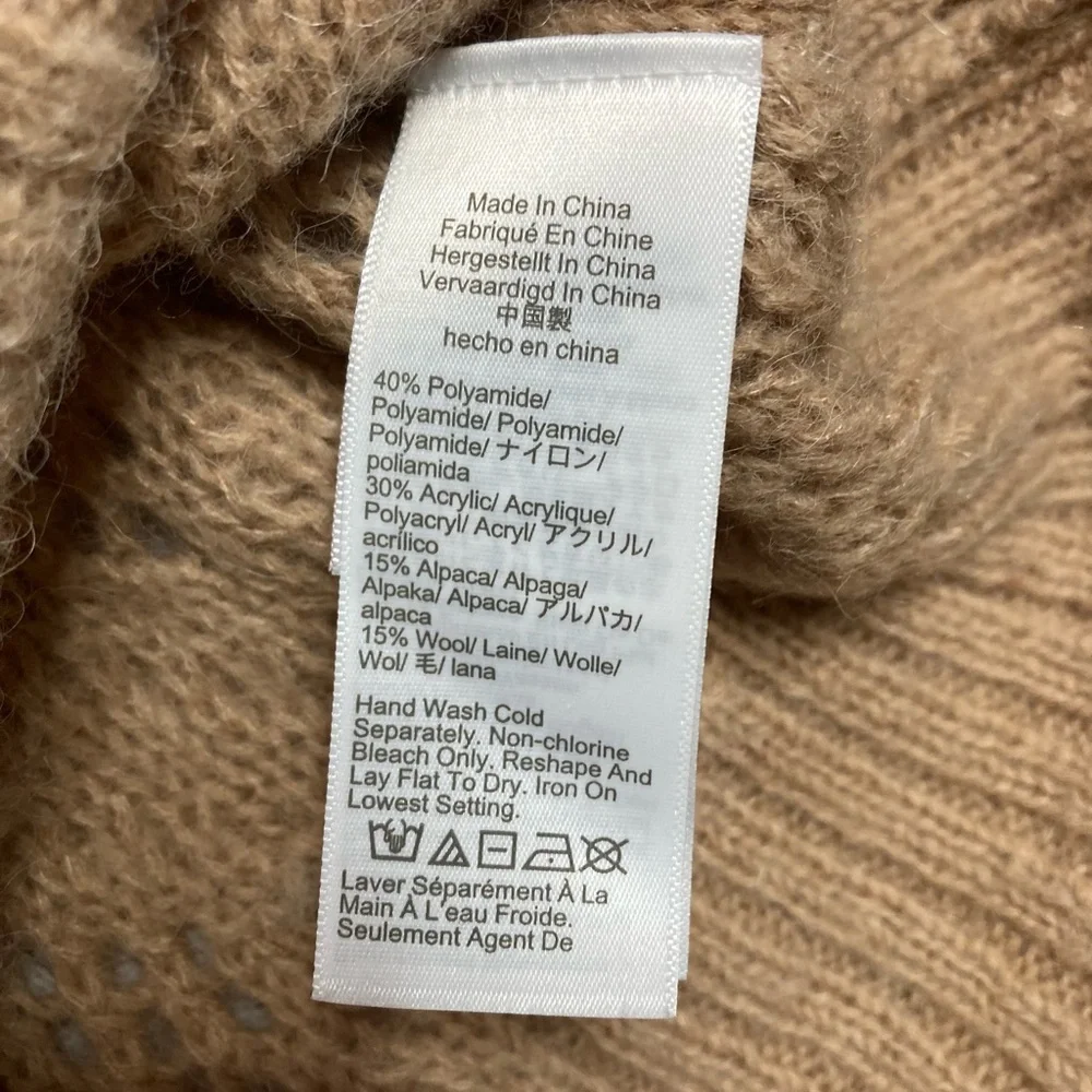 J.Crew Alpaca Blend Pointelle Sweater